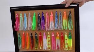 Soft Octopus Lure 60-120mm Octopus Hoochies Squid Skirt Trolling Lure PVC Luminous Skirt Fishing Lure