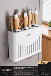 Auzzo | Magnetic Refrigerator Side Mount Towel Rack