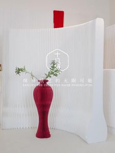 SHIBAZHI | Portable Folding Room Dividing Light Cloud Screen