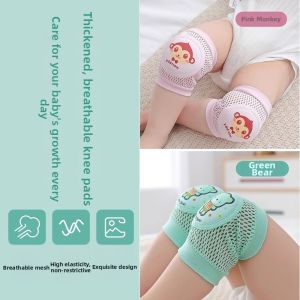 MIVOFIVO | Breathable Crawling and Walking Knee and Elbow Protectors