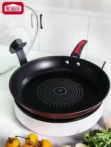 24cm/26cm/28cm Non-stick Frying Pan Diamond Frying Pan Kitchen Iron Non Stick Pans for Gas Stove