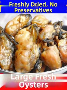 Large Unpressed Oyster Dried Meat