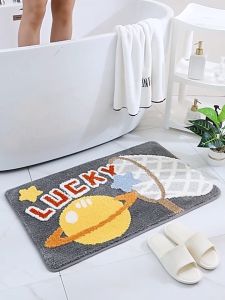 Keset Bulu Keset Kamar Tidur Keset Kamar Mandi Bulu Halus Panjang Tebal Anti Slip Ukuran 40x60cm Jumbo