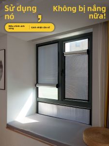XIZHUYUAN | Rèm Chắn Nắng Chống Tia UV Không Cần Khoan