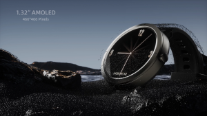 2025 New DM76 GPS Smart Watch Woman Men 5ATM Waterproof Built-in Dual-band AGNSS 466*466 Compass Altimeter Barometric 1.32 AMOLED Bluetooth Call Sport Smartwatch