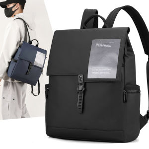 WEPOWER New Mens Casual Outdoor Computer Backpack Commuter Travel Bookbag Leisure Double Shoulder Bag British Style