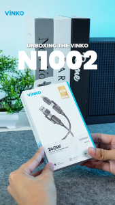 VINKO N1002 240W Type-C to Type-C USB-C Fast Charging Data Cable Dual Input and Output