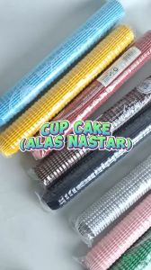 Cupcake 55 mm Cup Cake Case Nastar Glassine Paper 1000 pcs Hitam Biru Pink Orange Kuning Hijau