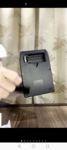 kk-8101# 12-digit calculator dual display with currency detector (Only use one battery)