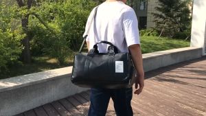 TAS TRAVEL BAJU BUAT BEPERGIAN KULIT PRIA IMPORT UKURAN BESAR