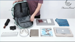 Multifunction Travel Backpack Water Resistant Luggage Pack With Shoe Compartment Travel & Business