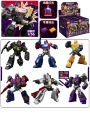 12 Pcs/Set New Original Blokees Led Shining Version 3 Transformers Miner Megatron Robot Building Blocks Assembled Figures Gift. 