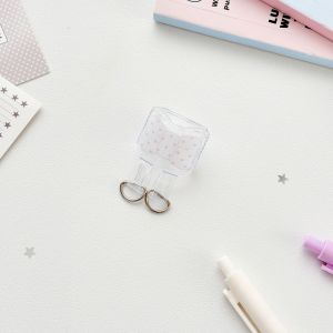 Bow Bag Extension Buckle Kpop Ita Bag Canvas Bag Keychain Transparent Bag Charm Bag Clip Card Holder Buckle