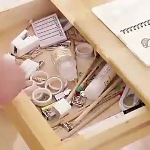 Desktop Drawer Organizer Storage Box with Divided Compartments Thickened Plastic for Stationery Makeup Office Desk Home Dorm