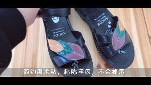 รองเท้าผู้หญิง รุ่น รัดส้น-เปีย3สี ส้นหนา 3cm ยาง PVC พื้นนิ่ม ใส่สบายเท้า พื้นยางกันลื่น คุณภาพดี