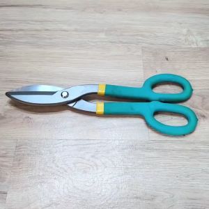 Kéo Cắt Tôn Loại Lớn 12 Inch Dài 300mm Cán Bọc Nhựa Chống Trượt Lực Cắt Êm Nhẹ Sắt Nét