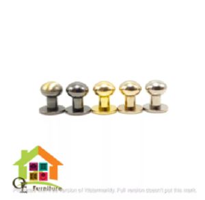 Handle Pentol 8x10 mm A8.B / Tarikan Laci Knob Mini Knob Baut Mur Pentol - Omah Engsel