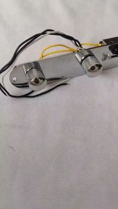 Pre Wiring Plat Body Telecaster Chrome