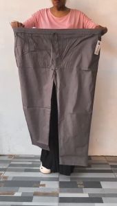 Celana Jumbo Cewek BB 100 Kg Panjang & Wanita BB 80 Kg