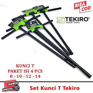 TEKIRO!!! KUNCI SHOCK 27 Pcs KENMASTER + KUNCI RING PAS DIAMOND 8-22 MM + KUNCI T PAKET T8 T10 T12