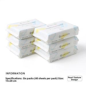 Disposable Facial Cleansing Wipes for Women 6 Packs