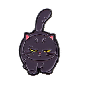 Cute Cat Enamel Pin Cartoon Monster Brooch For Coat Womens Brooches Fashion Lapel Badges Jewelry Gift for Friends
