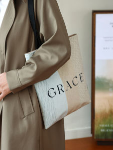 Original Sails Rice Canvas Bag Ladies Commuter Tote Korean Style Lightweight Luxury Work Bag New Model Casual Shoulder Bag