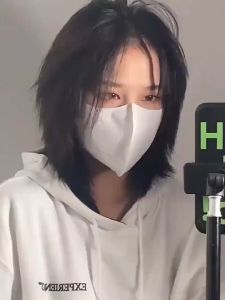 Wig Pria Keren: Wig Ekor Serigala & Wig Alami Penuh