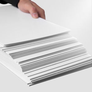 5pcs A4 1mm 1.5mm 2mm 3mm White Cardboard White Paperboard Hard Thicked Paper For DIY Handmade Mould Album Cover Package Paintin