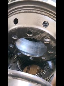 VELG FUSO/HINO/GIGA RING 20 LUBANG ANGIN BULAT 8 HOLE TEBAL 16MM
