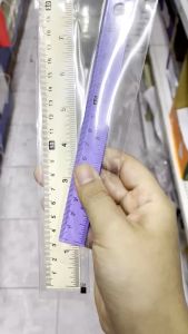 ไม้บรรทัด อลูมิเนียม 12นิ้ว8นิ้ว6นิ้ว MESA เคลือบสี Aluminium ruler ARP-1286 (คละสี) | KKNT