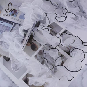Flying Yarn Bouquet Packaging Organza Tape Gauze Skirt Floral Flower Packaging Material Package Arabesquitic Fabric Lace Ribbon Wrapping Yarn