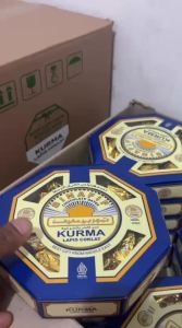 KURMA LAPIS COKLAT BIN AFIF isi 20pc KurCok Cokelat Korma Chocolate Binafif Hadiah Oleh Haji umroh