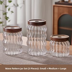 YAGANG | Multifunctional Airtight Glass Jar Thickened Transparent Container