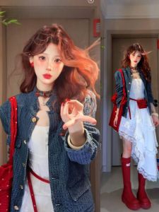 CHANGTONG | French Vintage Unique Fashionable Short Jacket Women