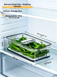 Fresh Storage Organizer Food-grade Freezer Storage Box