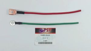 Kabel Masa Set  (+/-) - Cable Cabel Tali Kawat Massa Plus Minus Mines Universal Untuk Berbagai Aksesoris Elektronik Negatif Positif Kabel Merah Hijau Tembaga - Lazada