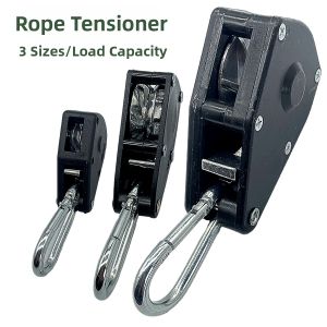 Adjustable Diameter Rope Tensioner Clothesline Pulley System Outdoor Camping Travel Gear Camping Tent Accessories Rope Tightener