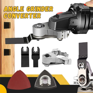 ADAPTER GERINDA OSKILASI SET PENGUBAH MESIN GURINDA KE OSCILATING TOOL MULTI CUTTING CUTTER UBAH GRINDA GRENDA MULTIFUNGSI TOOLS ADAPTOR