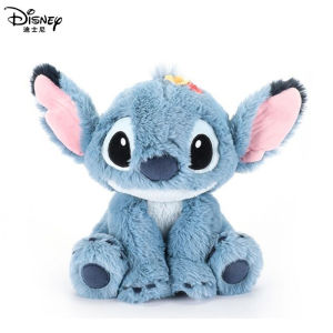Genuine Disney Stitch Plush Toy Anime Lilo & Stitch Stuffed Toys Kawaii Cartoon Cute Plsuh Doll Anime Toys Kids Birthday Gift