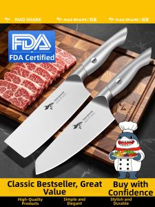 Mad Shark | Home Chef Friendly Meat and Vegetable Cutting Stainless Steel Knife