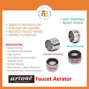 Artone Standard-sized Faucet Aerator for Water Tap