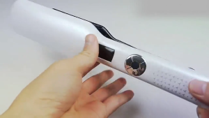 Ceramic Hair Straightener LCD Display Flat Iron Wide Heating Plate Hair Styling Tool for Straightening and Hair Styling