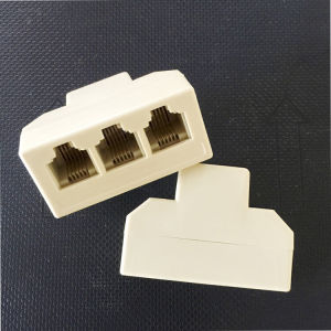 Đầu chia RJ11 1 ra 3  đầu chia tín hiệu điện thoại bàn 1 ra 3