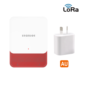 Còi Báo Động Nhà Thông Minh Staniot LoRa 115dB Độ Ồn Cao Với Khoảng Cách Truyền 500m Hoạt Động Với Secpanel 7 Pro Sử Dụng Trong Nhà