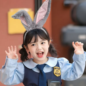 Easter Bunny Ear Hairband Headband Children Adults Crazy Animal City Play Photo Props Little Girl Cute Rabbit Ears Hair Accessories