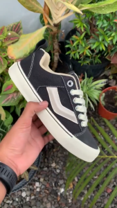 New release of Ventela Fatboy low series black and white shoes for men & women sizes 36-43/sepatu ventela fatboy low black white/sepatu sekolah pria wanita hitam putih ventela fatboy/Sepatu Gemuk terbaru terbaru 2025/sepatu skenasantaijalankuliah