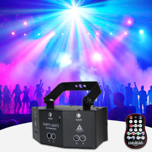 HCWE 9 Eyes Projector: Ultimate RGB Christmas Laser Party Light Remote Control Nightclub Lights Decoration DJ Halloween Karaoke Disco Ball