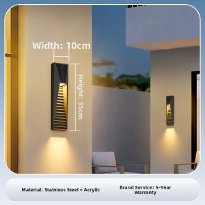 GUAIJUE | Waterproof Solar Outdoor Wall Light