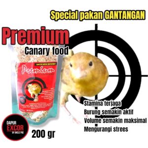 Pakan Burung Kenari Premium Food Dapur Excor 200gr